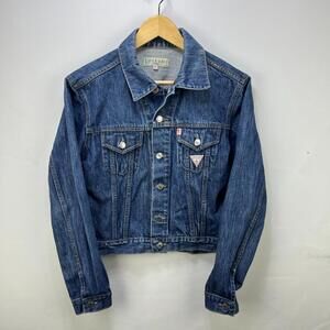 Vintage Guess 90s USA Denim Jacket Youth XL